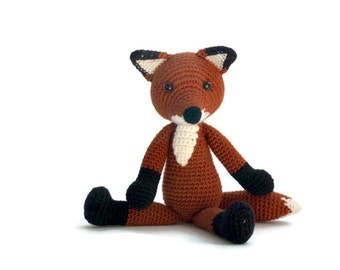 Häkelanleitung Fuchs - Amigurumi - direkter Download pdf (Niederländisch, Englisch)