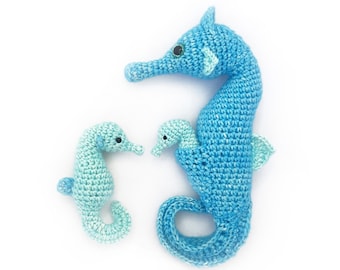 Crochet pattern Seahorse - amigurumi - instant download pdf