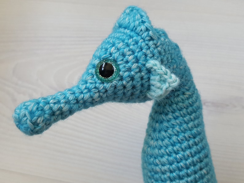 Häkelanleitung Seepferdchen Amigurumi direkter Download als PDF Niederländisch, Englisch Bild 10