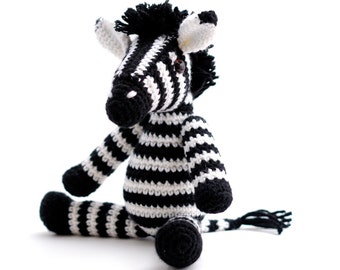 Häkelanleitung Zebra – Amigurumi – direkter Download als PDF (Niederländisch, Englisch)