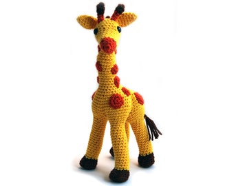 Crochet pattern Giraffe - amigurumi - instant download pdf