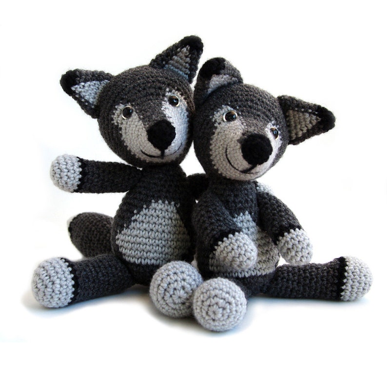 Crochet Pattern Wolf Amigurumi Instant Download Pdf - Etsy
