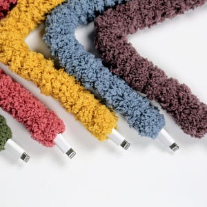 Chunky Covered Phone Charger | iPhone Charger | Android Type-C USB-C | Handmade | Phone Accessories | Durable Phone Cord