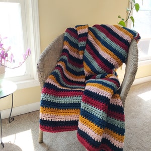 Crochet PATTERN | Handmade Crochet Blanket | Crochet Afghan Pattern | Crochet Throw Blanket