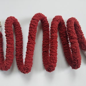 Chunky Covered Extension Cord Multiple Colors RESTOCKED Home Decor Red Wine