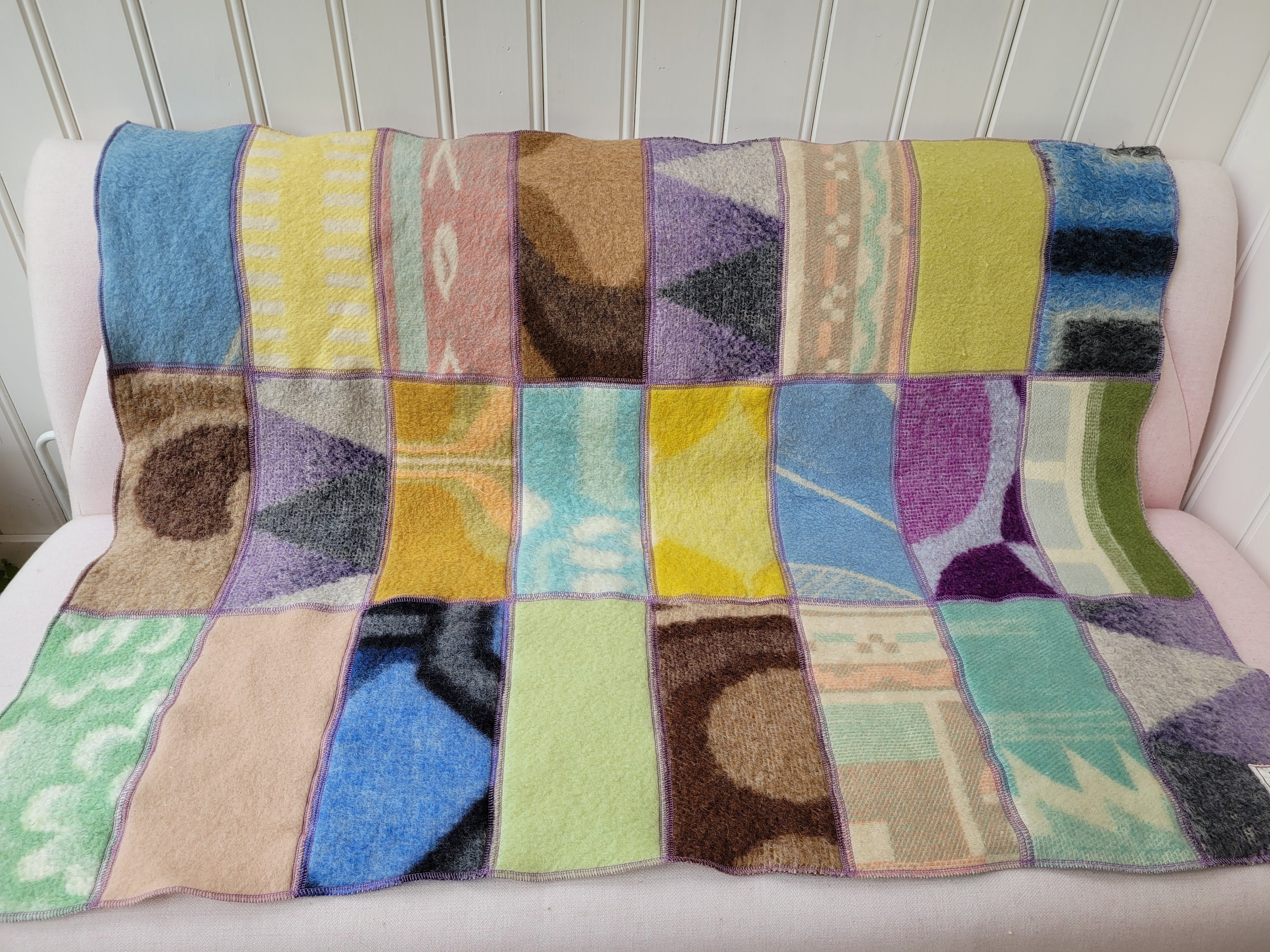 Aabe wool blanket - Etsy 日本