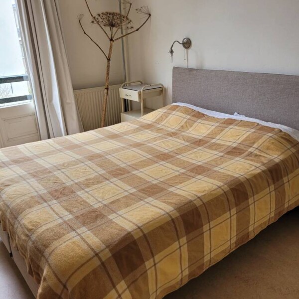 Wool Plaid Blanket Etsy