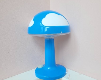 vintage ikea Skojig lamp, vintage mushroom lamp, ikea children’s lamp, table lamp, ikea lamp