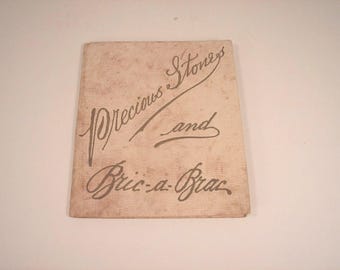 Antique Advertising Booklet Precious Stones and Bric-a-Brac George H. Ford silversmith