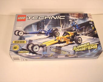 Vintage Lego Technic Slammer Dragsters 2000 sealed