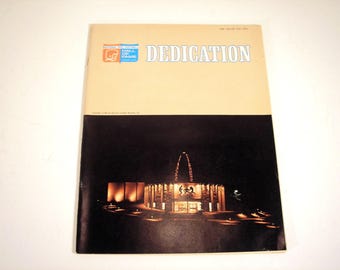 Football Hall of Fame Inaugural Dedication Program 1963