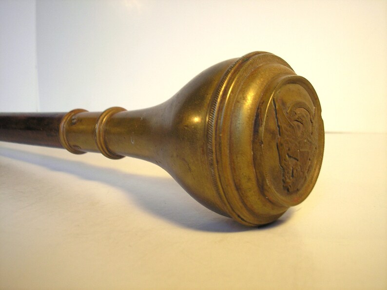 1870's U.S. Military Drum Major Mace or Baton Etsy