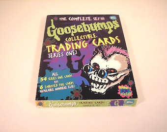 Vintage Goosebumps Pack of Cards Horror Goose Bumps Book Series