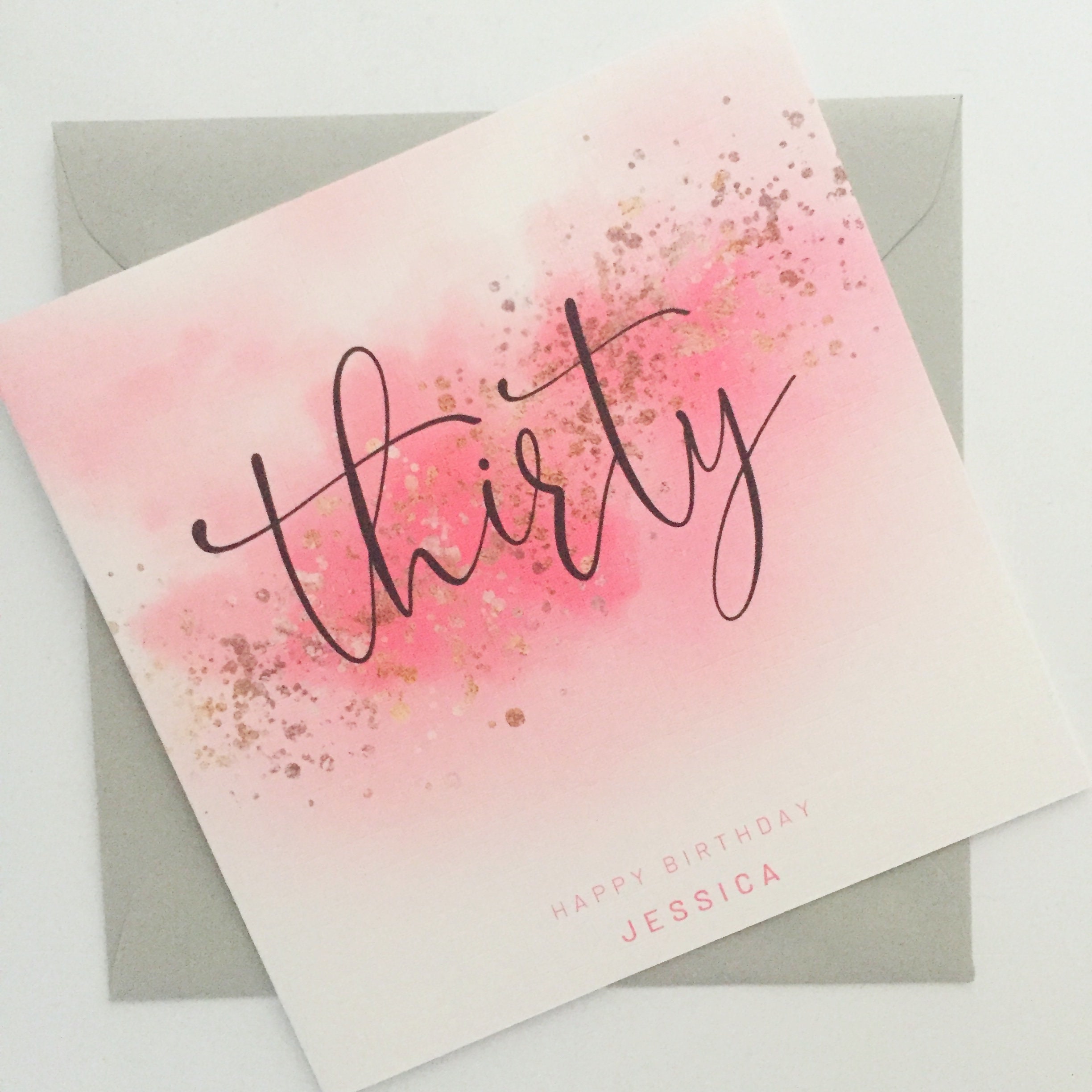 30th Birthday Card For Daughter Personalised 30th Birthday Etsy Singapore