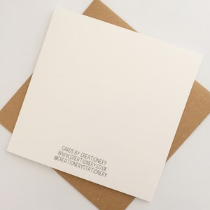 Reverse of Card