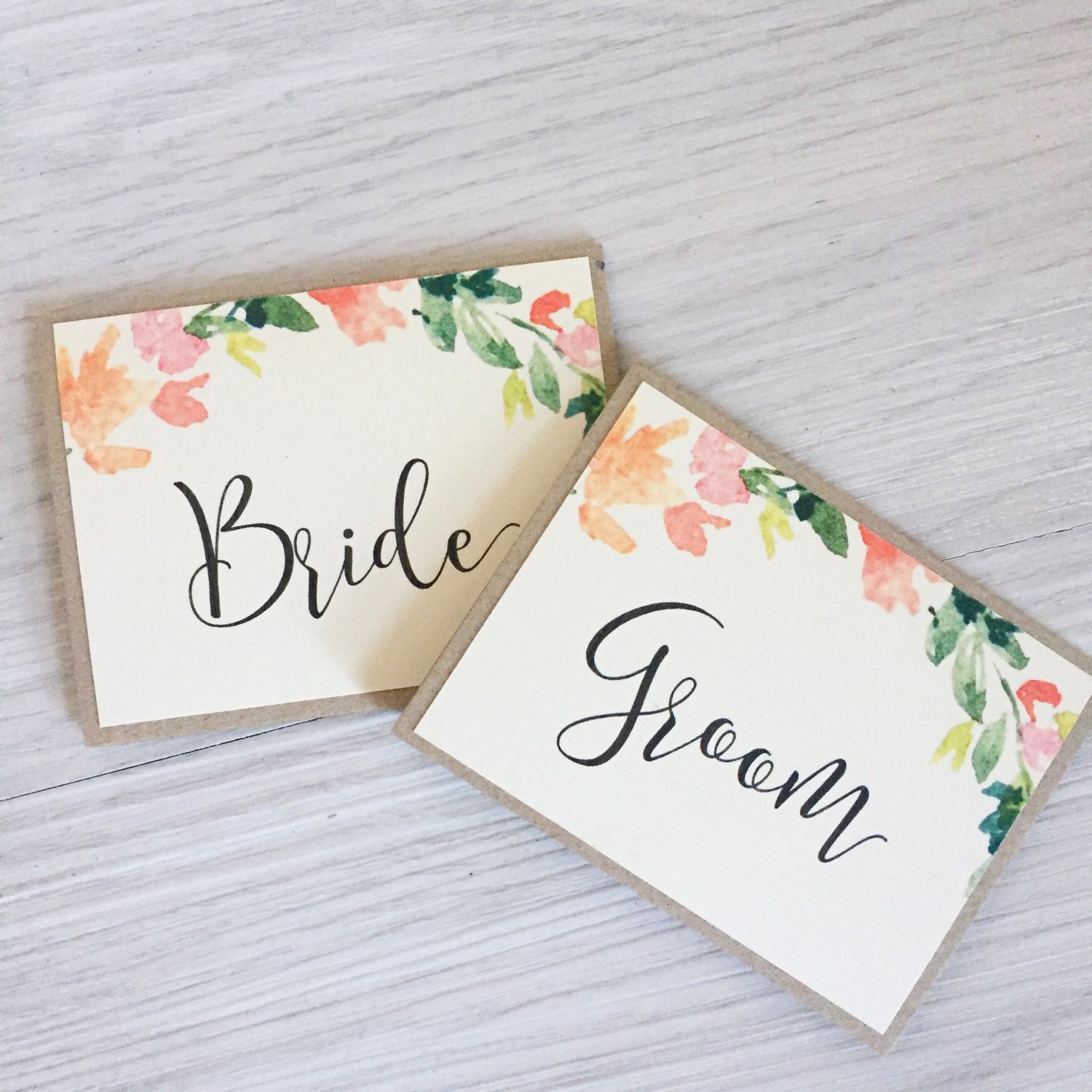 personalized name wedding place setting cardsescort cards