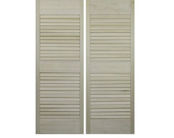 Custom Louvered Cafe Saloon Doors Swinging Bar Saloon Door