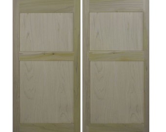 Solid Poplar Western Cafe Doors Saloon Doors With Arched Top Etsy