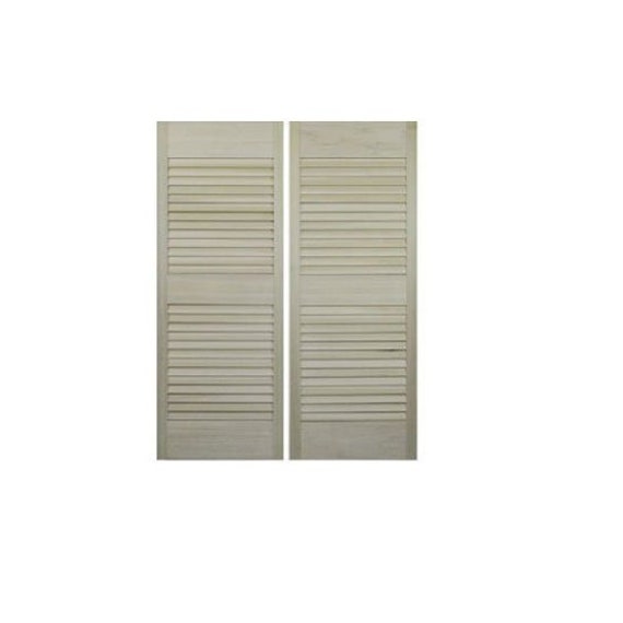 Custom Louvered Cafe Doors Saloon Doors Made To Your Door Etsy
