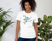 Lindy Hop Dancer, Frankie Manning - Unisex Short Sleeved T-Shirt