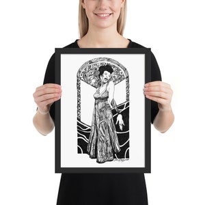 Ella Fitzgerald - Framed Poster