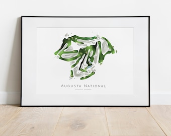 Anpassade kartor över golfbanor och discgolfbanor | Digital nedladdning