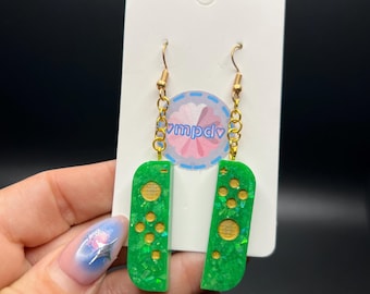 Switch Joycon Resin Earrings