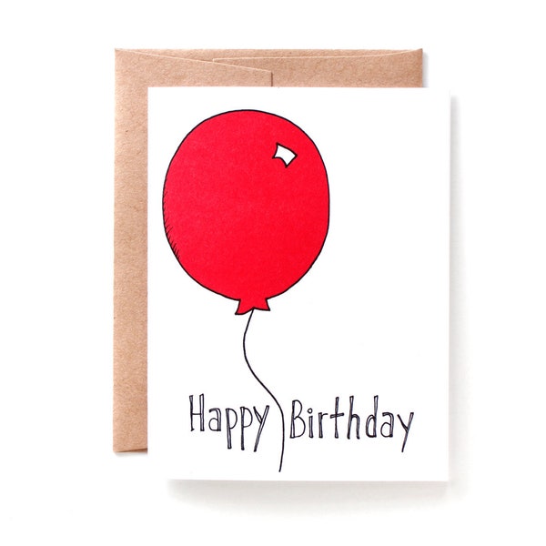 Red Balloons - Etsy