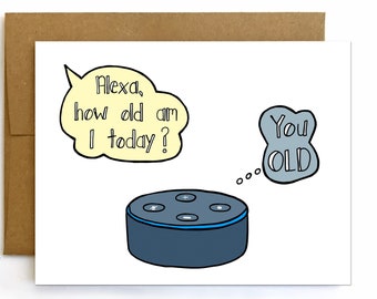 funny birthday cards etsy