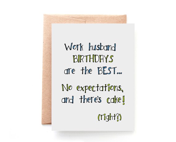 birthday card work husband co worker birthday card for him etsy work birthday cards