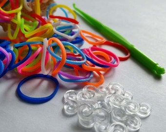 2000pcs Elastic Hair Bands Braiding Rubber Band Tiny Poly Small