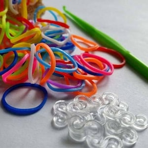 600 Piece Multicolored Rubber Band for Creating Handcrafted Jewelry RBRRL-600WD5