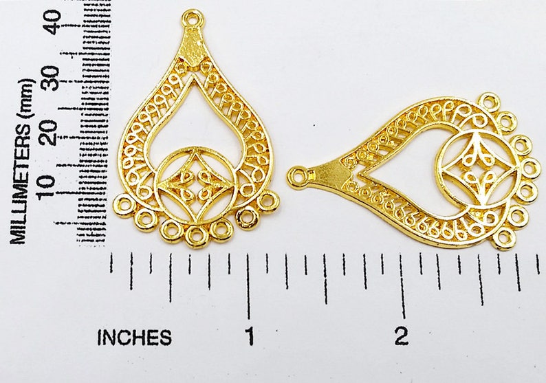 JEWELLERY FINDINGS Stunning Silver Alloy Connectors Beads 36MM