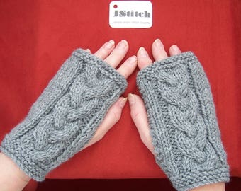 Fingerless gloves, Fingerless mittens, Arm warmers, Hand knitted mittens, Hand knit, Hand made, Knitted wrist warmers,