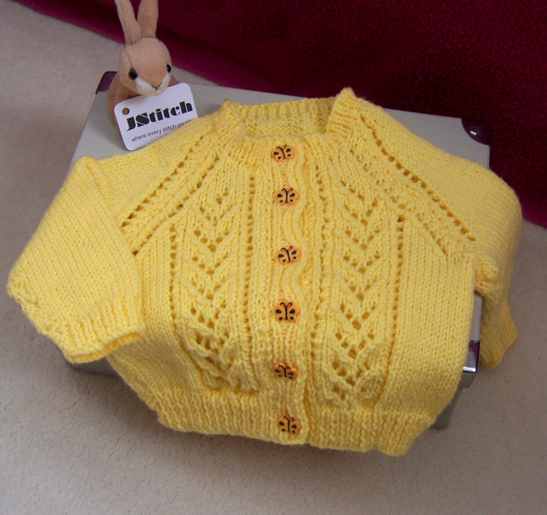 Hand Knitted Babies Cardigan Knitted babies cardigan Hand Etsy