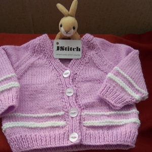 Knitted Baby Cardigan, Hand Knitted Baby Cardigan, Hand Knitted, Sweater, Baby Sweater, Infants Knitted Cardigan, Knits for Babies, Handmade