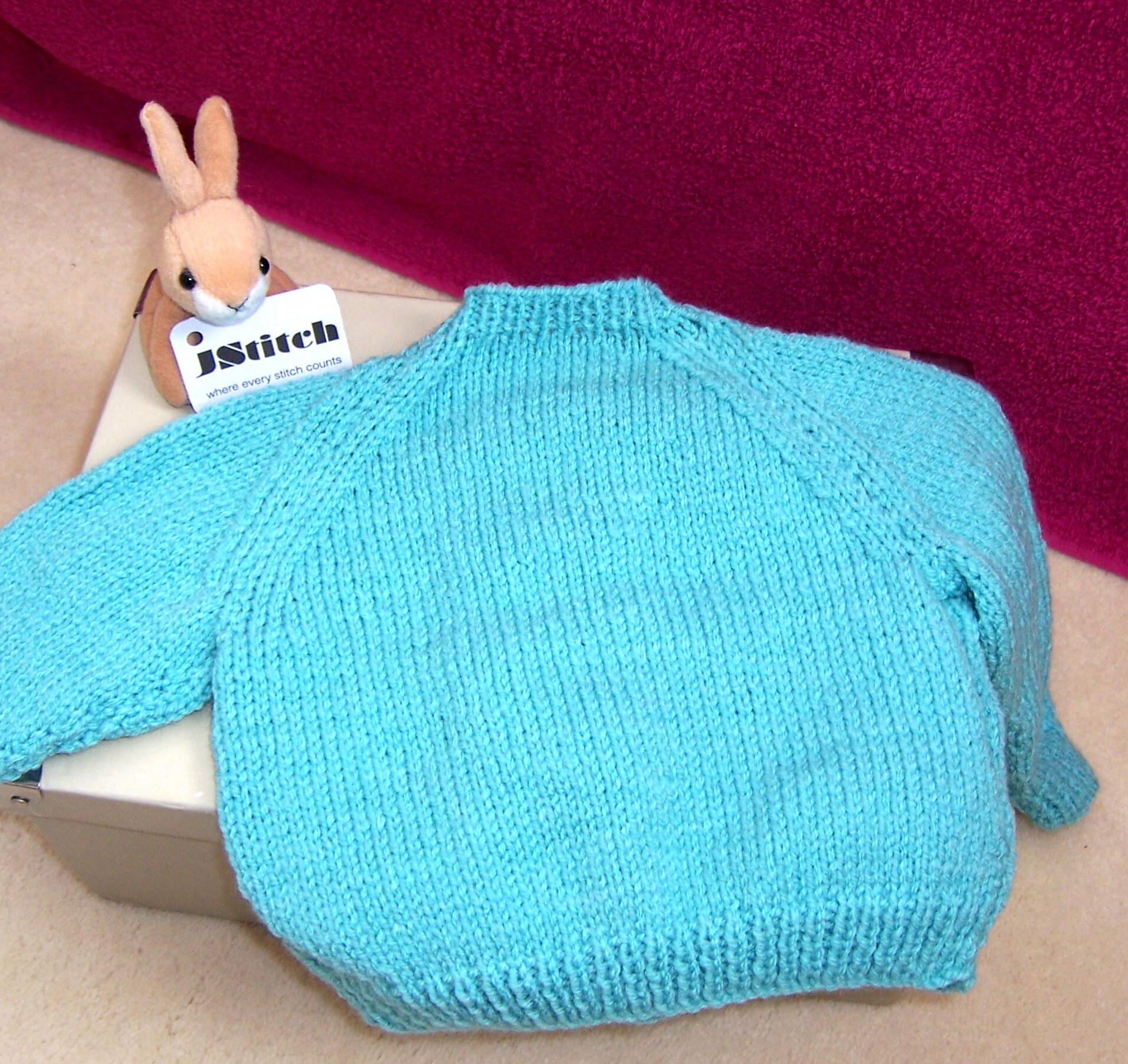 Hand Knitted Cardigan Hand Knitted Set Round Neck Cardigan Etsy UK