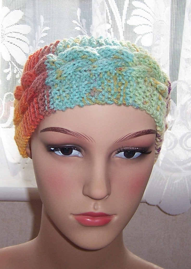 Ear Warmers Ear Muffs Boho Headband Hand Knitted Ear Etsy UK