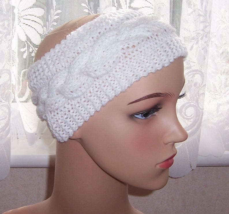 Ear Warmers Ear Muffs Boho Headband Hand Knitted Ear Etsy UK