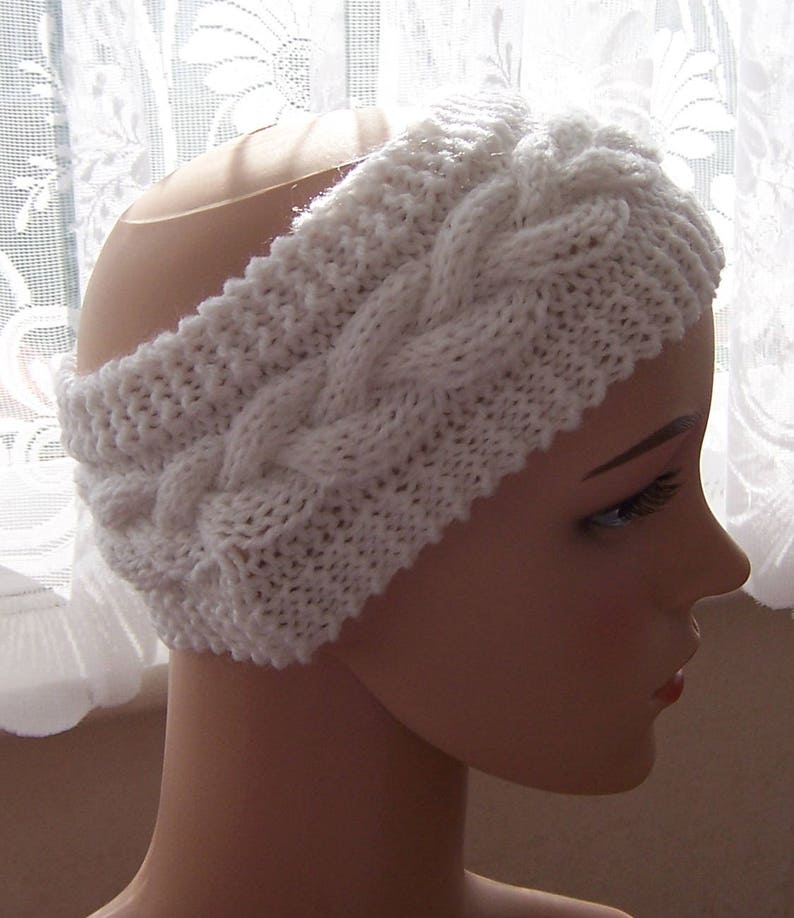 Ear Warmers Ear Muffs Boho Headband Hand Knitted Ear Etsy UK