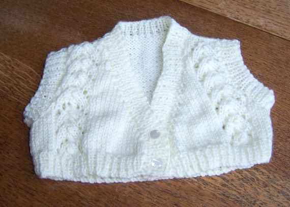 baby girl cream bolero cardigan