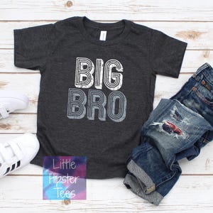 Toddler Big Brother Shirt | Big Bro Shirt | Baby Announcement Shirt | Big Brother Gift