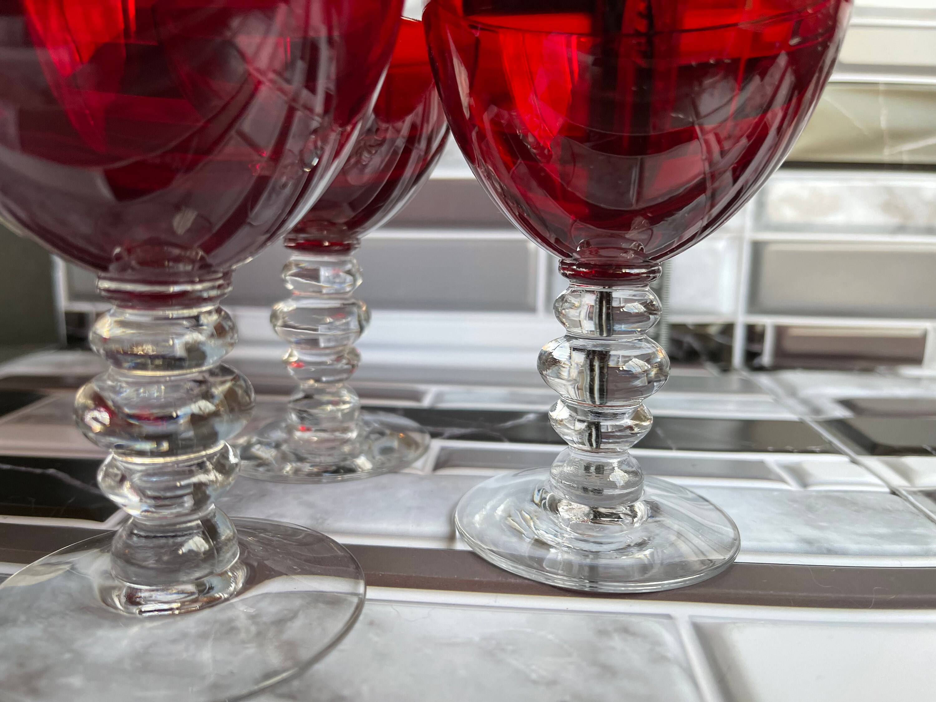 Vintage Set of 3 Duncan & Miller 3oz Liquor Glasses - Etsy