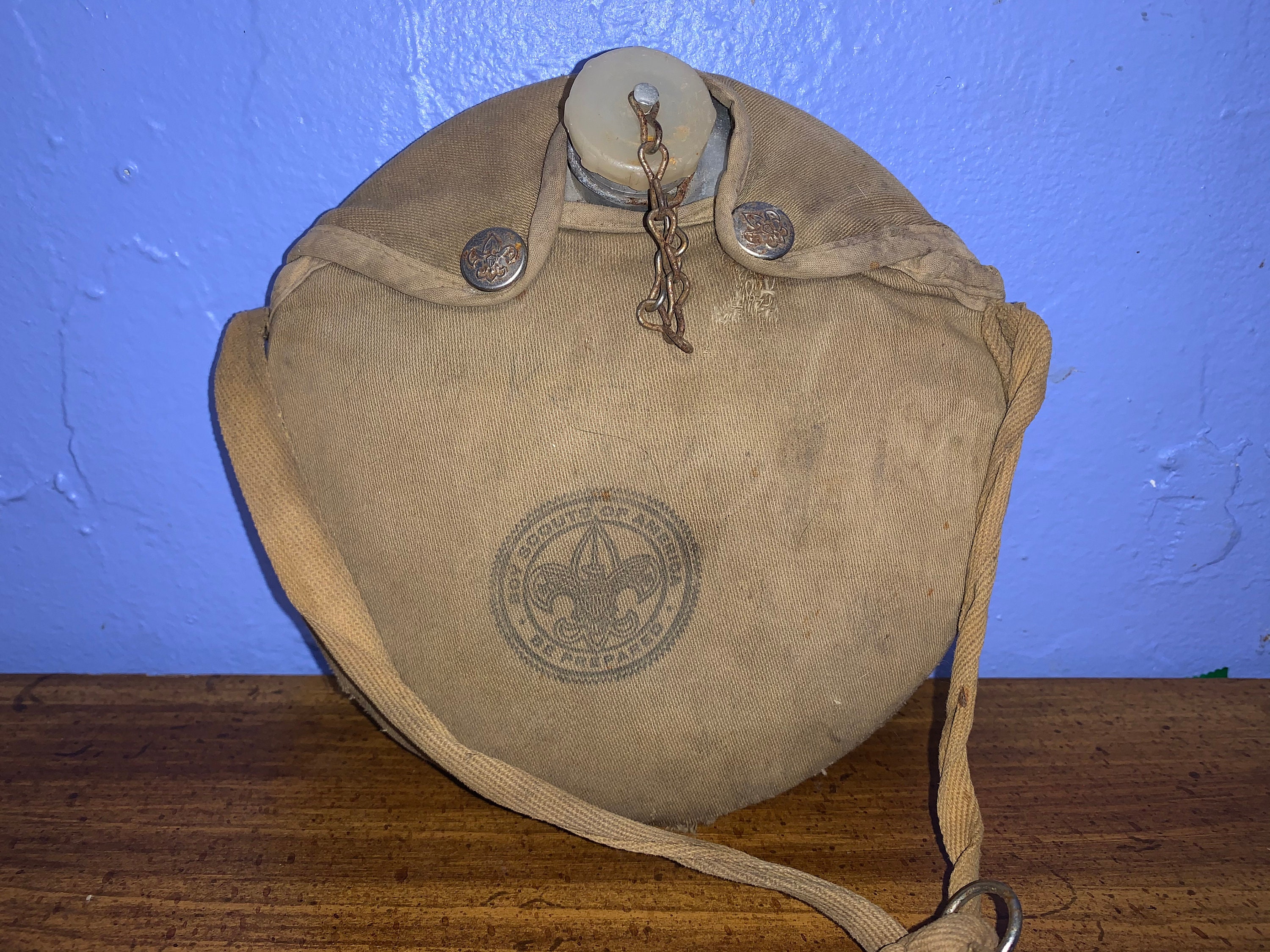 Vintage Boy Scout Canteen Circa 1950s Etsy
