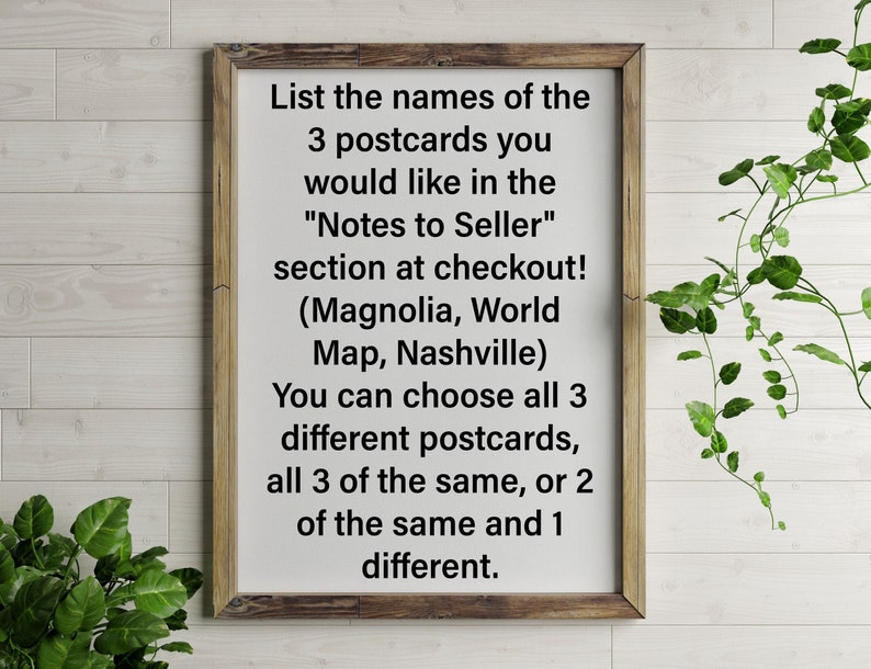 PRE-ORDERPostcard Bundle pick 3 5x7