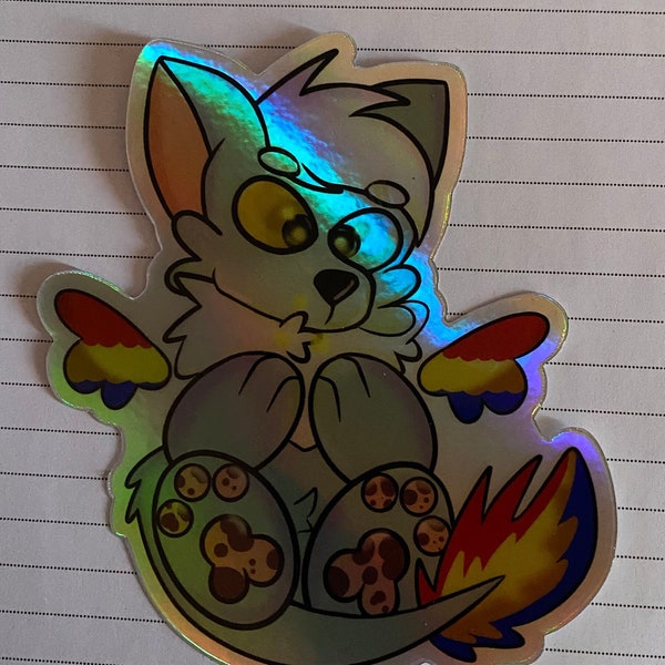 Mizzy Holographic sticker