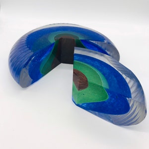 RARE Vandermark Art Glass Sculpture - Museum Quality - Studio Glass - OOAK