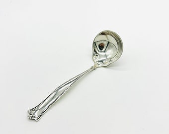 Gorham Sterling Ladle - Small Sterling Cream Ladle - Pembroke Pattern (Sterling, 1895)