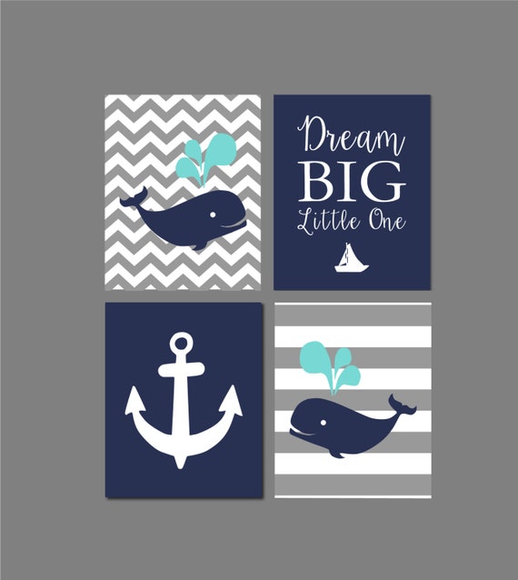whale nursery decor