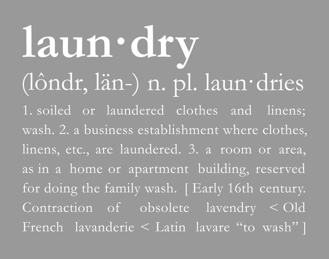 Laundry Room Decor Laundry Room Art Print Laundry Art Gift Printable